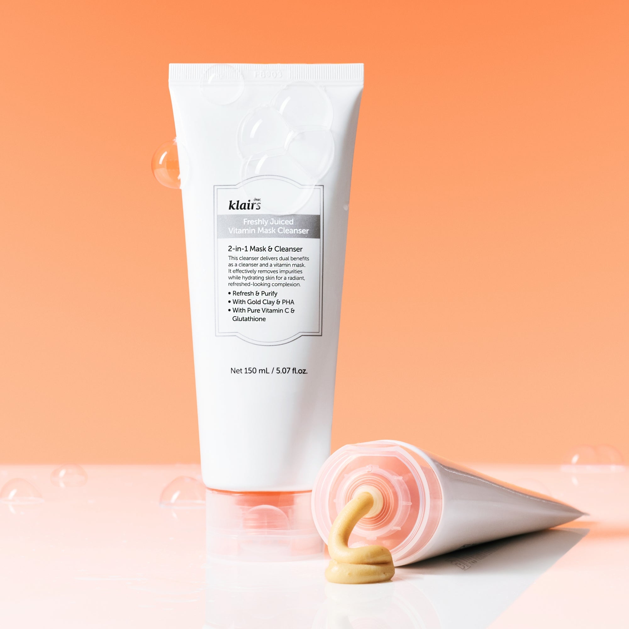 Freshly Jucied Vitamin Mask Cleanser 150ml