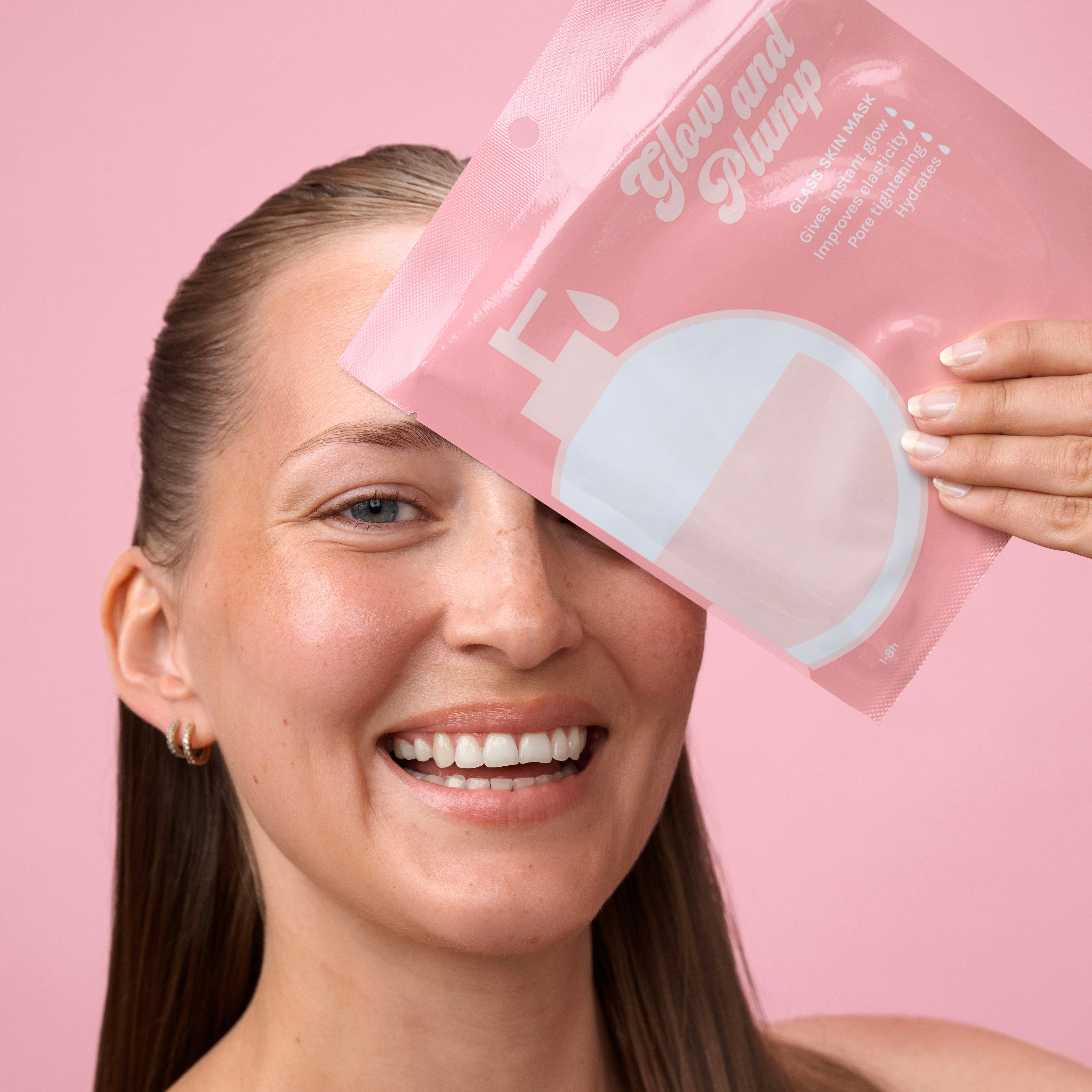 Glow and Plump Glass Skin Hydrogel Mask