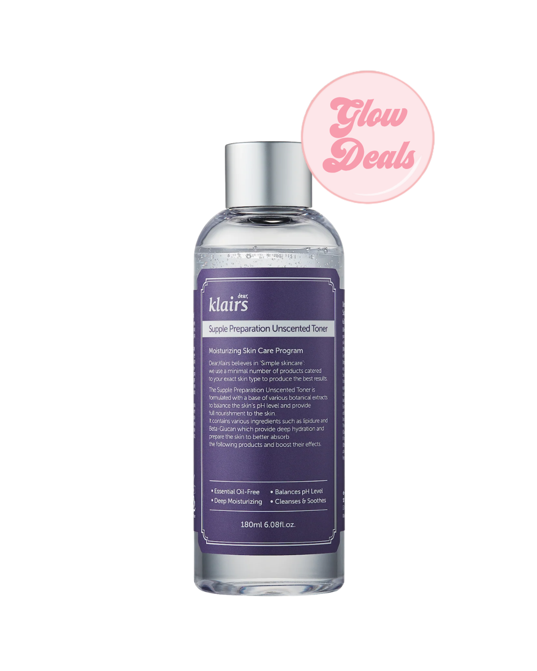 Supple Preparation Unscented Toner 180ml