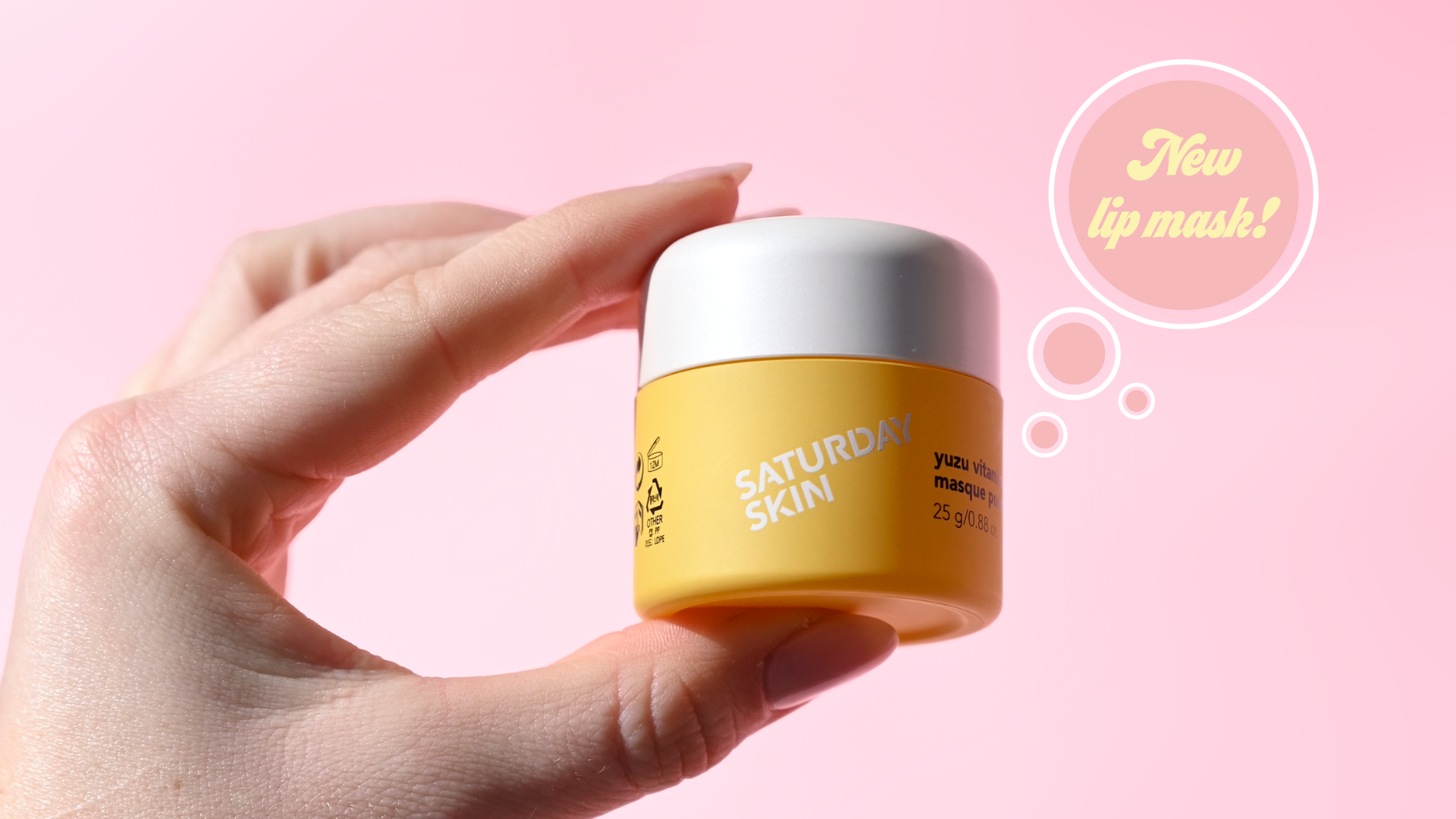 NYHET! Saturday Skin lanserar läppmask i Yuzu serien!