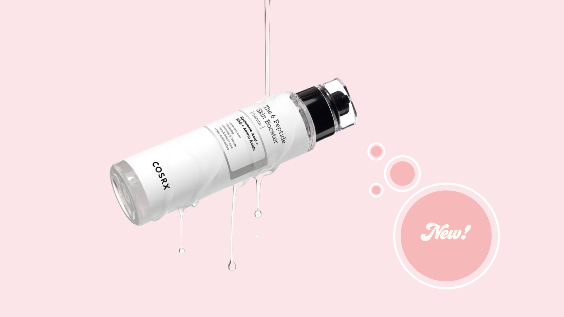 Nyhet på GLOWiD! 6 Peptide Skin Booster från CosRx!
