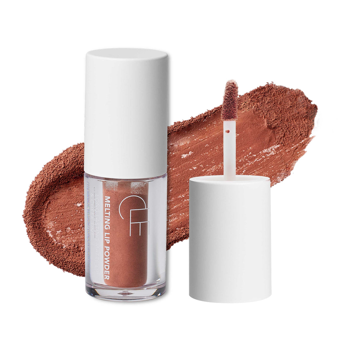 CLE Cosmetics Melting Lip Powder Hot Choco