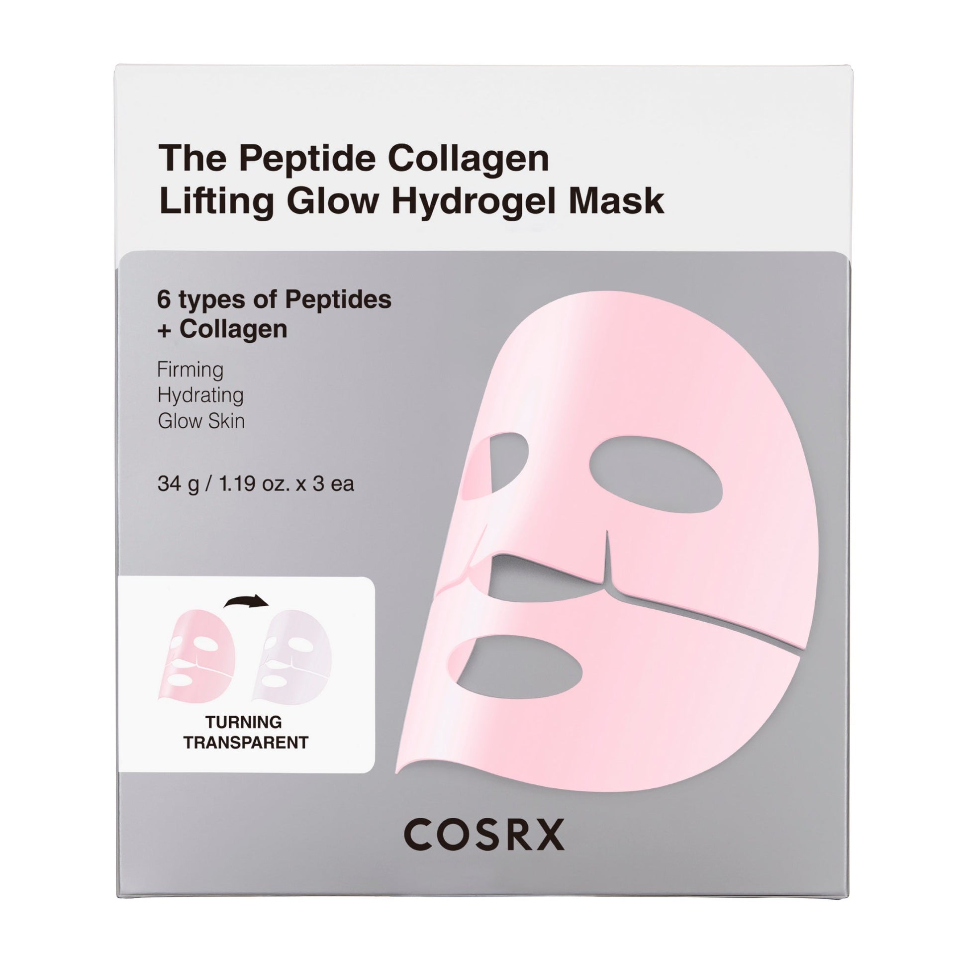 Peptide Collagen Glow Hydrogel Mask