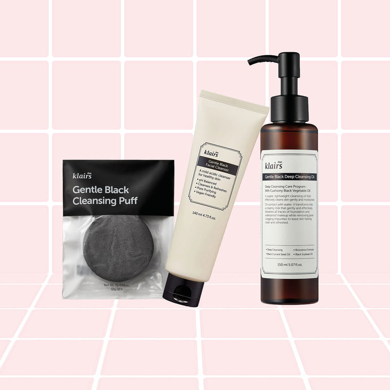 Gentle Black Deep Cleansing Kit