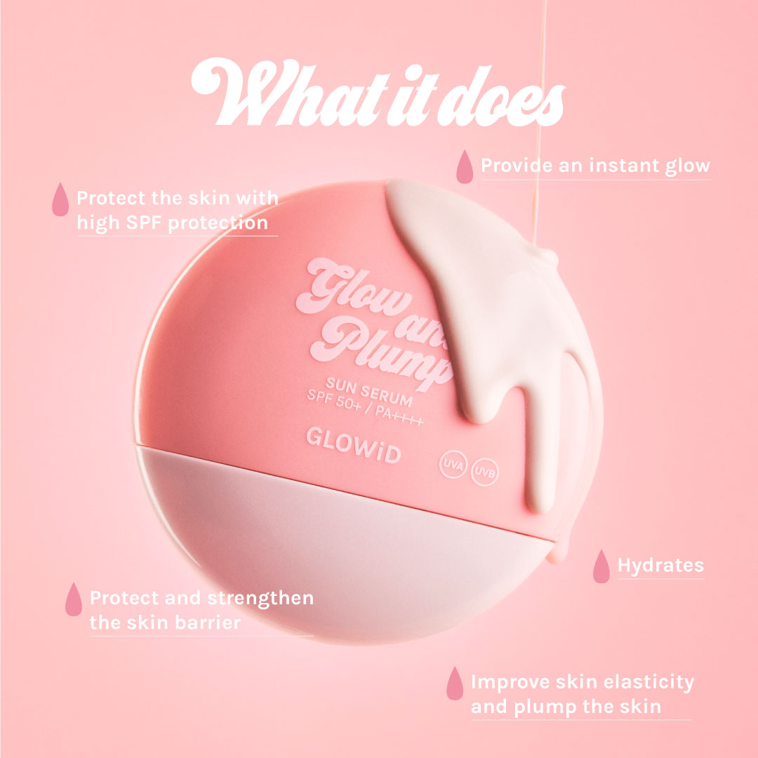 Glow and Plump Sun Serum SPF 50+ PA++++